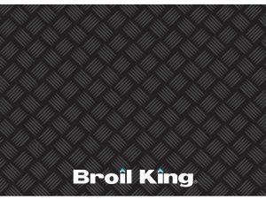 BROIL KING- GRILLMATTE SCHWARZ
