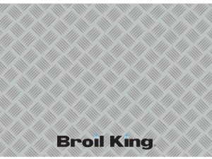 BROIL KING- GRILLMATTE SILBER
