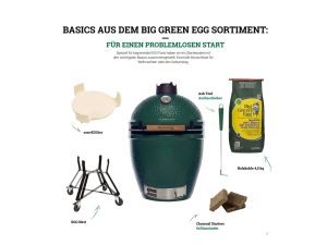 BIG GREEN EGG SMALL KOMPLETT