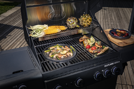 Rösle BBQ Station Gasgrill AllFlame Hero 4 flammig – 50mbar – Bild 9