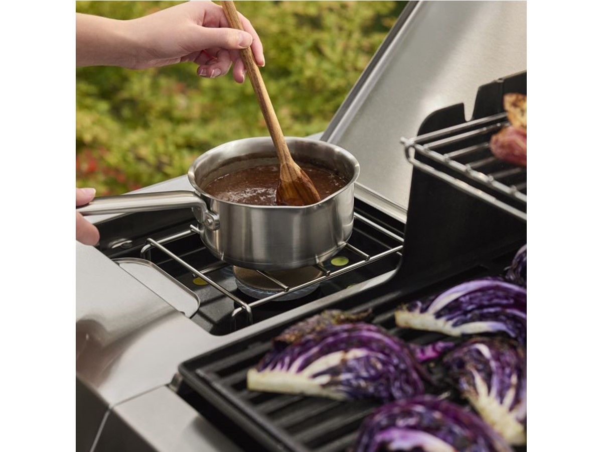 WEBER GASGRILL GENESIS E-330WR, STEALTH EDITION, INKLUSIVE DREHSPIESS – Bild 4