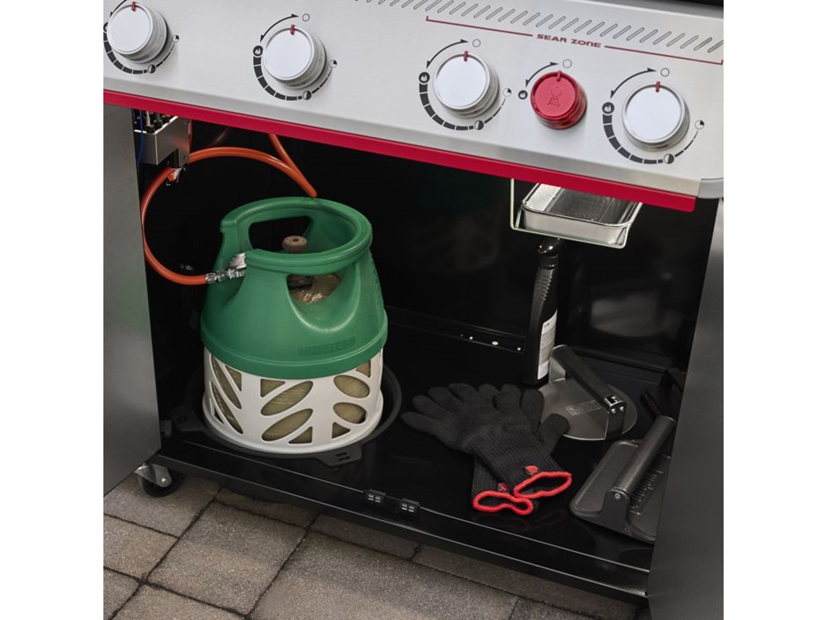 WEBER GASGRILL GENESIS E-330WR, STEALTH EDITION, INKLUSIVE DREHSPIESS – Bild 3