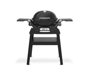 Weber Q 1200N Gasgrill mit Seitentischen und kompaktem Stand