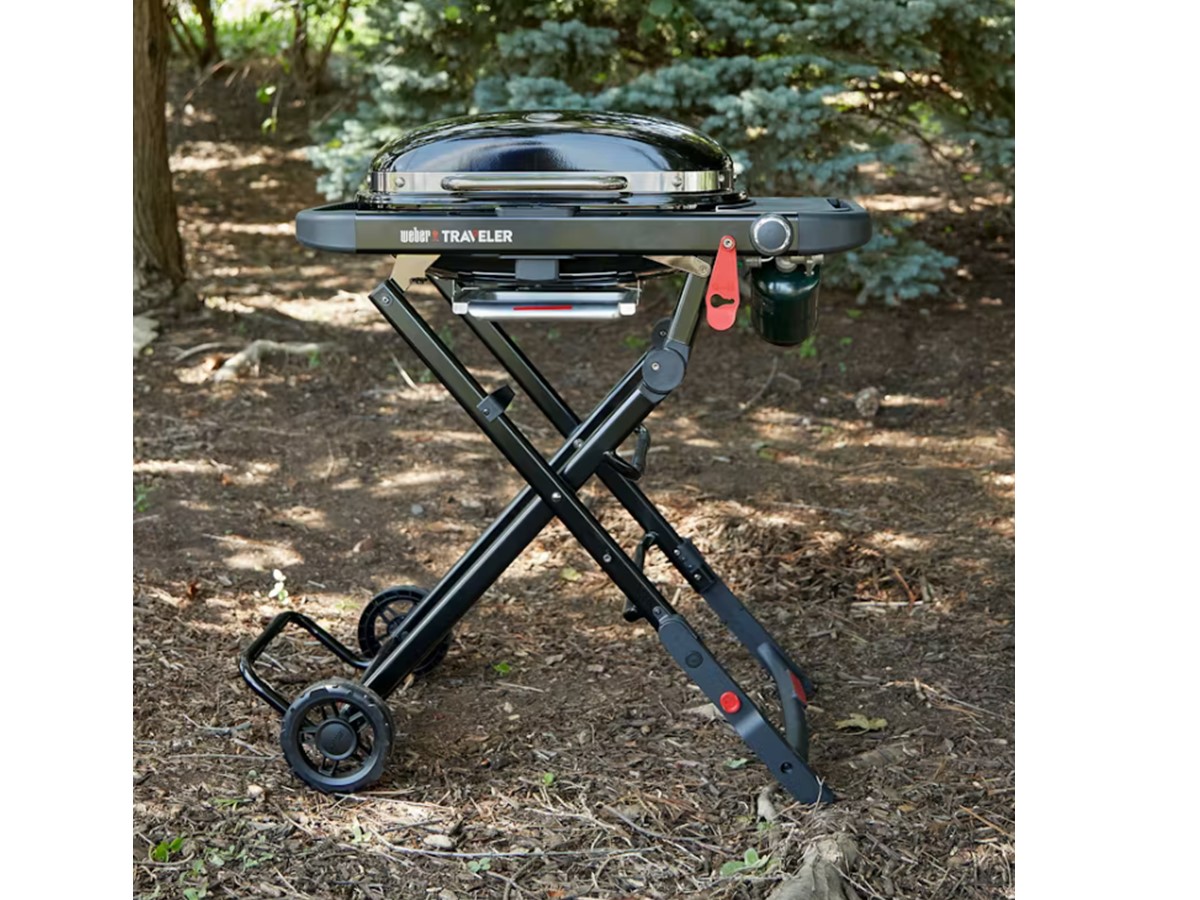 Weber Traveler Compact tragbarer Gasgrill – Bild 2