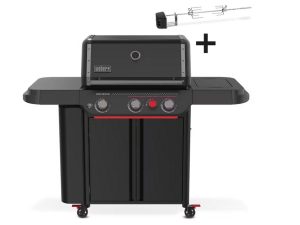 Weber Genesis E-330WR Gasgrill Stealth Edition
